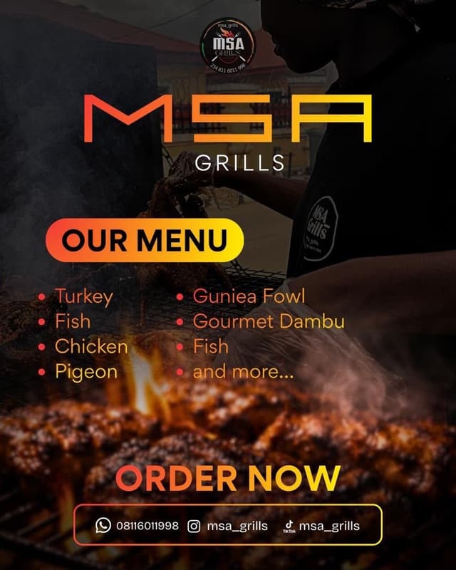 MENU & PRICE LIST